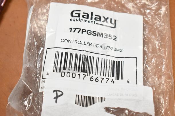 Galaxy 177PGSM352 controller packaging for 2-bowl slushy machines, brand new with scratch and dent condition, 110V.