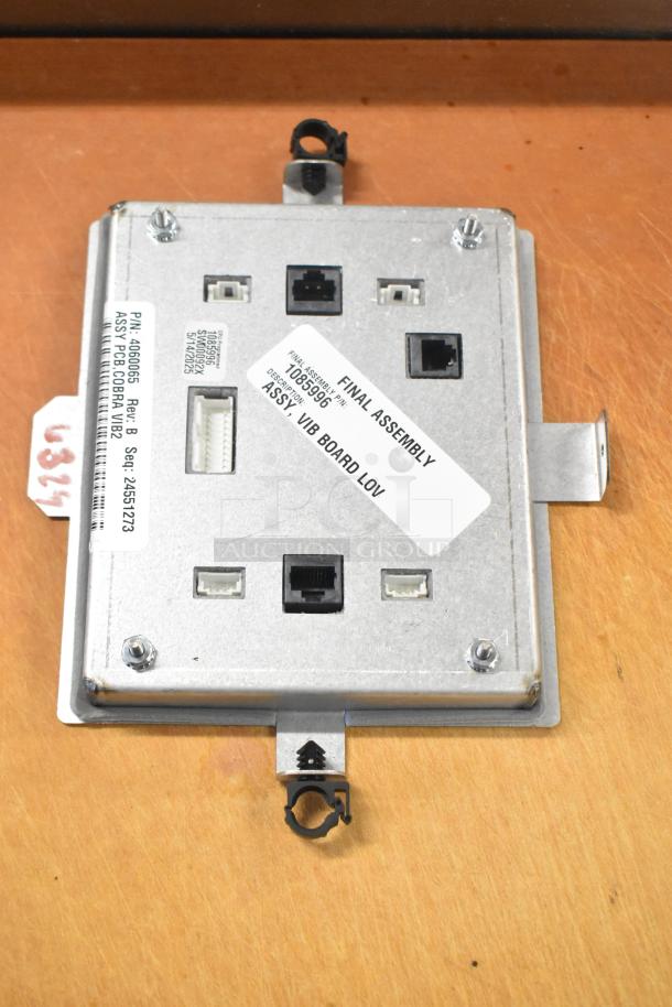 Frymaster 1085996SP VIB Board Assembly, new, scratch and dent condition. Visible label: "FINAL ASSEMBLY ASSY VIB BOARD LQV."