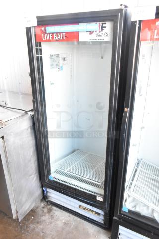 2016 True GDM-12-LD Metal Commercial Single Door Reach In Cooler Merchandiser. 115 Volts, 1 Phase. - Item #1226878