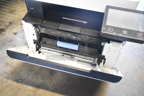 Canon F814500 countertop printer scanner copier with open tray, touch screen, and USB port. Good condition.