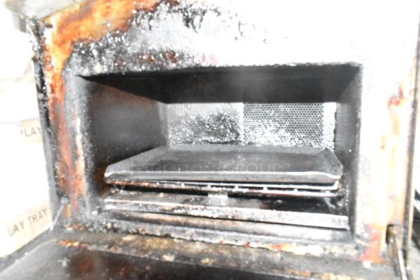 Turbochef NGO countertop rapid cook oven, metal, commercial use, electric, 208/240 volts, 1 phase, worn interior condition.