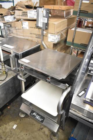 Face to Face Stainless Steel Commercial Meat Slicer Equipment Stand. - Item #1226933