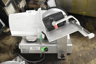 2016 Bizerba GSP H Stainless Steel Commercial Countertop Meat Slicer. 120 Volts, 1 Phase. - Item #1226937