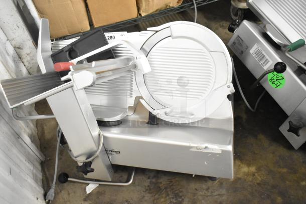 2020 Bizerba GSP HD stainless steel meat slicer, commercial use, pristine condition, 120V, 1 phase.