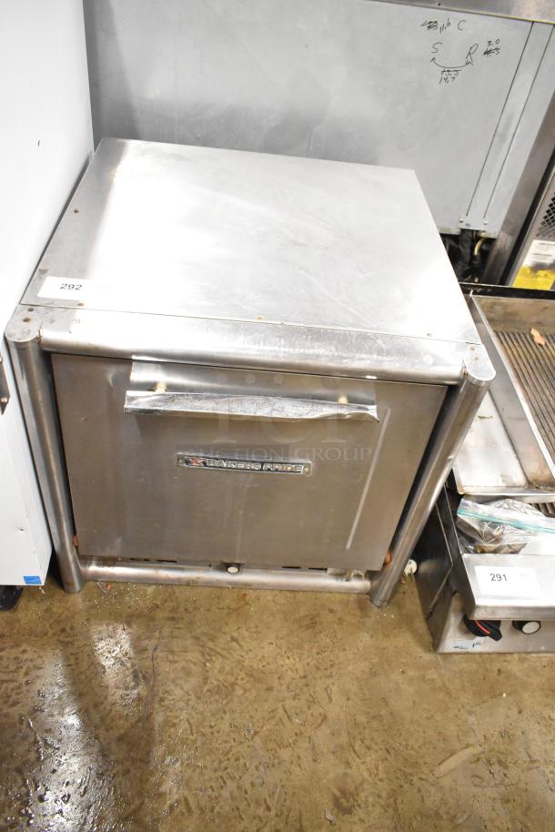 Bakers Pride DPOC-S stainless steel electric pizza oven, 208V, 1 Phase. Commercial countertop model in good condition.