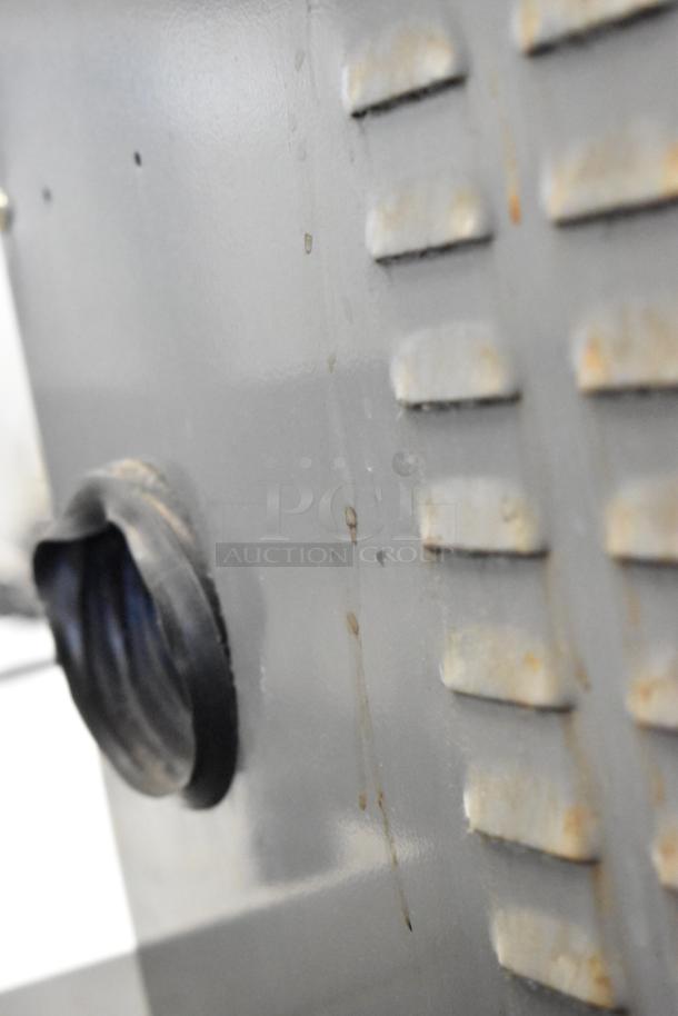 Vulcan ECO4C commercial convection oven, stainless steel, electric, view-through doors, metal racks, 480V, 3-phase.