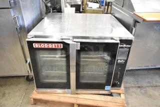Blodgett Hydrovection Helix Stainless Steel Commercial Electric Powered Full Size Convection Oven w/ View Through Doors, Metal Oven Racks. 208 Volts, 3 Phase. - Item #1226974