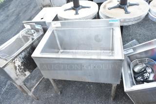 BK Resources BKIB-3012-18S Stainless Steel Ice Bin. - Item #1227037