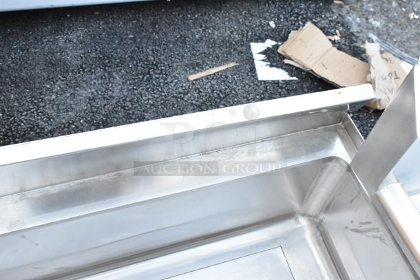 BRAND NEW Regency 600IB2130C0 21" x 30" underbar ice bin with 10 circuit post-mix cold plate, scratch and dent, no legs.