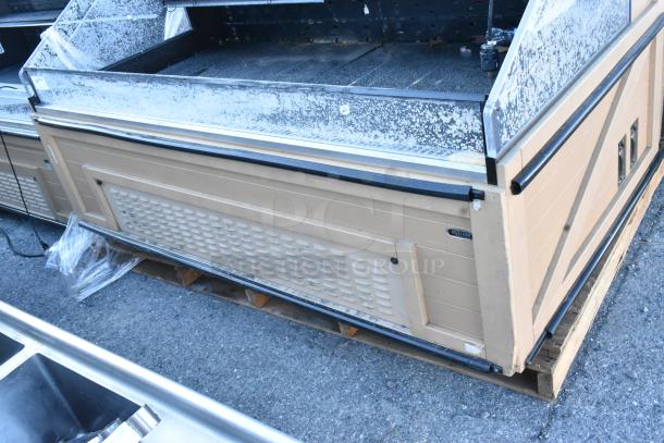 Killion PFW-74-43-48-V-N-MOBILE metal open merchandiser; commercial use; 208/230V, 1 Phase; visible wear.