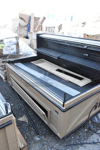 Killion PFW-74-43-48-V-N-MOBILE metal open merchandiser. 208/230V, 1 phase. Features include Grab N Go design. Good condition.