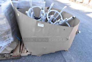 9 BRAND NEW SCRATCH AND DENT! Items Including Stool Frames. See Description for Details. 9 Times Your Bid! - Item #1227224