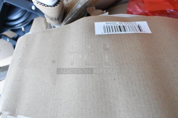 9 new scratch and dent items including stool frames. Box marked "Made in China" with model 1841BMT.