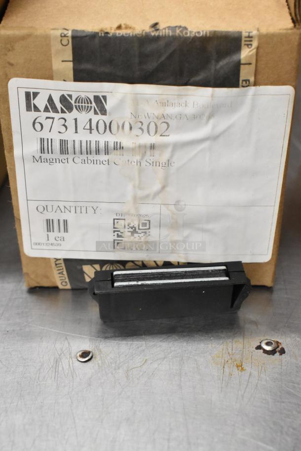 Kason Magnet Cabinet Catch, new condition, box with label showing model number 67314000302, quantity 1.
