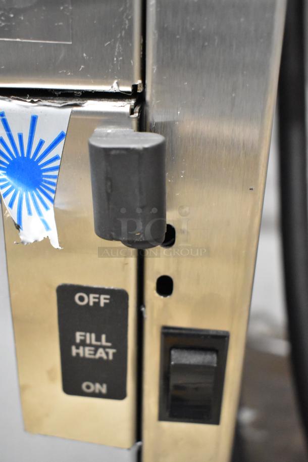 Brand new 2025 Noble WAREFORCE CG-115 stainless steel glass washer, commercial use, carousel type, 115V. Tag with wear.