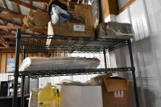 Seven boxes including Provon Foaming Handwash and Diversey Heavy Duty Foaming Grease Cleaner, various conditions.