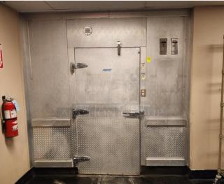 Two Penn walk-in cooler boxes forming a 10'x20' combo unit; no compressors, condensers, or evaporator fans included.