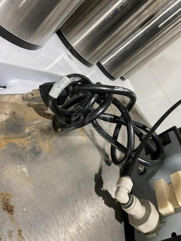 Mars Drinks Flavia Creation400TM coffee machine, compact design, black, 120V, electric, single-serve; visible power cord attached.