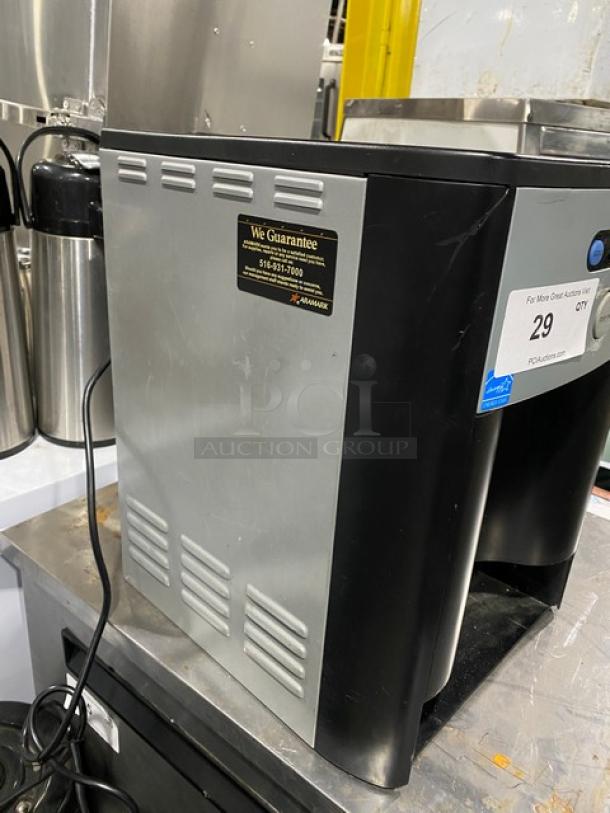 Aramark 12-CHCMU3-ARA countertop water cooler/heater, Energy Star certified, 120V, in good condition.