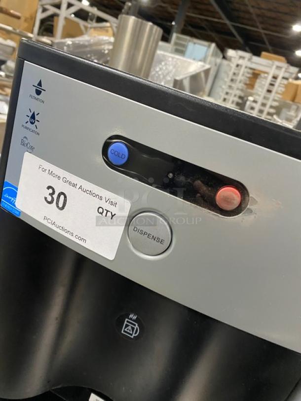 Aramark Commercial Electric Countertop Water Cooler/Heater, Model 12-CHCMU3-ARA, Energy Star Certified, 120V, in working condition.