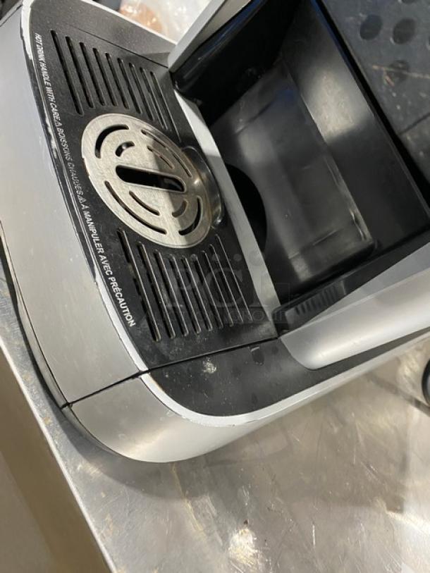 Mars Drinks 2016 Flavia Creation Series compact single-serve coffee machine in good condition, showing drip tray details.