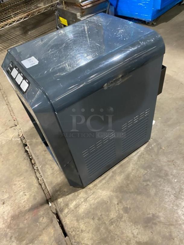 Alpine EcoStream Series charcoal gray electric countertop water dispenser, Model 3001, features UV technology, 120V.