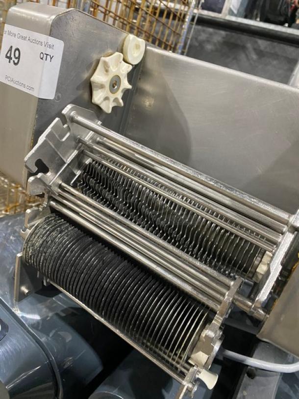 Bizerba S111 commercial electric meat tenderizer, heavy duty countertop model, serial 11093353, 120V, excellent condition.