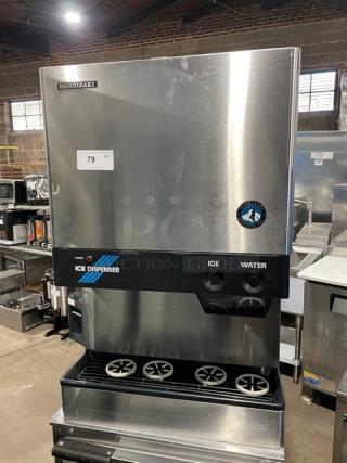 Hoshizaki Commercial Stainless Steel Electric Powered Air-Cooled Countertop Ice Making/Water Dispensing Machine! With Drip Tray! Model: DCM-500BAF SN: Q16176B! 115-120V 1 Phase! - Item #1225693