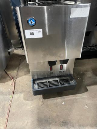 Hoshizaki Opti-Serve Series Commercial Stainless Steel Electric Powered Air-Cooled Countertop Cubelet-Style Ice Maker/Water Dispenser! Model: DCM-270BAH-OS SN: D18515H! 115-120V 1 Phase! On Legs! - Item #1226199