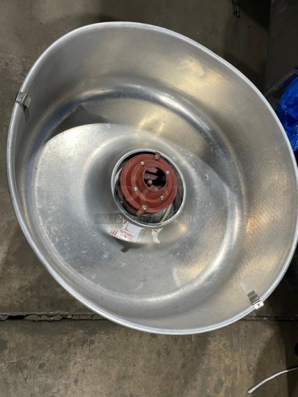 Gold Medal Econo Floss 3017SS cotton candy machine, stainless steel, commercial-grade, electric-powered, good condition.