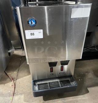Hoshizaki Opti-Serve Series Commercial Stainless Steel Electric Powered Air-Cooled Countertop Cubelet-Style Ice Maker/Water Dispenser! Model: DCM-270BAH-OS SN: D18515H! 115-120V 1 Phase! On Legs! - Item #1226199