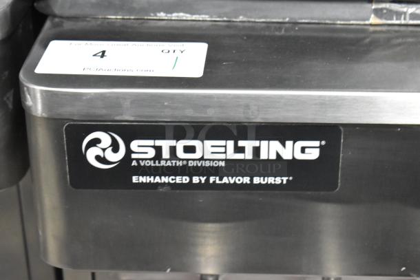 2024 Stoelting F131-38I2 stainless steel countertop soft serve machine, 2 flavors with twist, 208-240V, 1 phase.