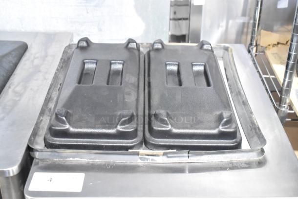 2024 Stoelting F131-38I2 stainless steel soft serve machine, 2 flavors with twist, countertop model, excellent condition.