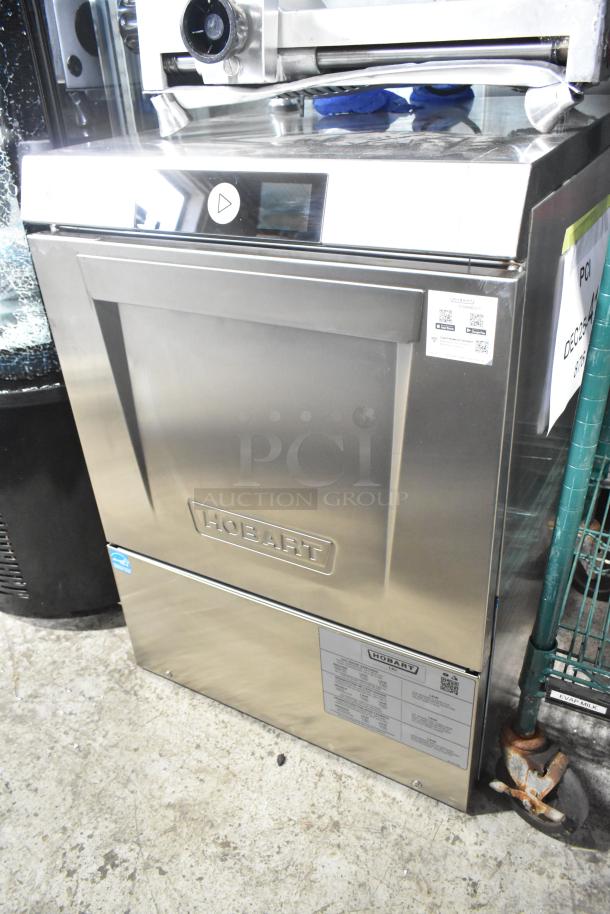 BRAND NEW Hobart LXNH stainless steel commercial undercounter dishwasher, 2025 model, 120/208-240V, 1 phase.