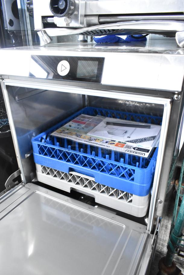 2025 Hobart LXNH stainless steel undercounter dishwasher, new, scratch and dent, digital display, includes rack.
