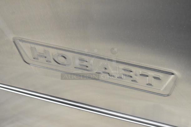 2025 Hobart LXNH stainless steel dishwasher, new scratch and dent, undercounter hi-temp model, 120/208-240V, 1 phase.