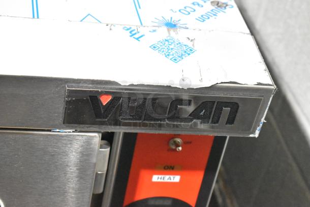 Brand new Vulcan VC5ED stainless steel commercial single deck convection oven, scratch and dent, therm. controls.