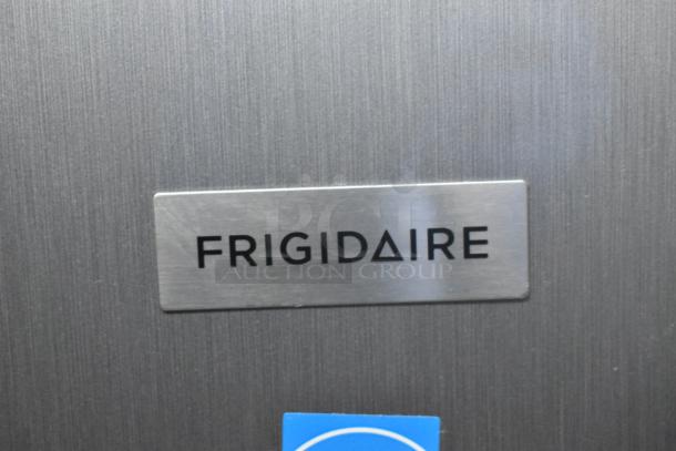 Frigidaire EFR780-T-6COM stainless steel cooler with freezer, brand new scratch and dent, 115 Volts, 1 phase.