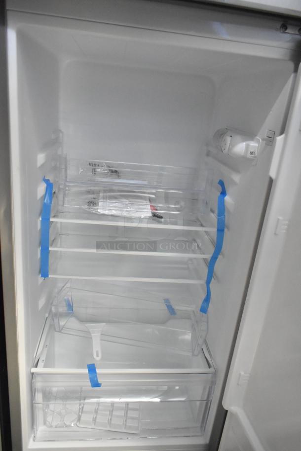 Frigidaire EFR780-T-6COM stainless steel cooler, scratch and dent, new condition, with freezer, 115V, 1 phase.