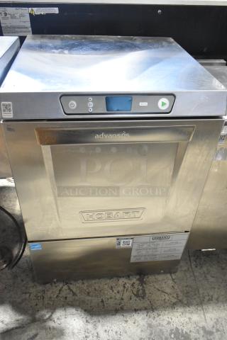 Hobart LXe Stainless Steel Commercial Undercounter Dishwasher. - Item #1225719