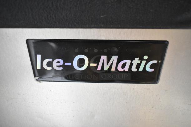 2024 Follett HMC1410WBT stainless steel ice machine head on Ice-O-Matic bin, 1475 lb/day, 208-230V, 1 phase.