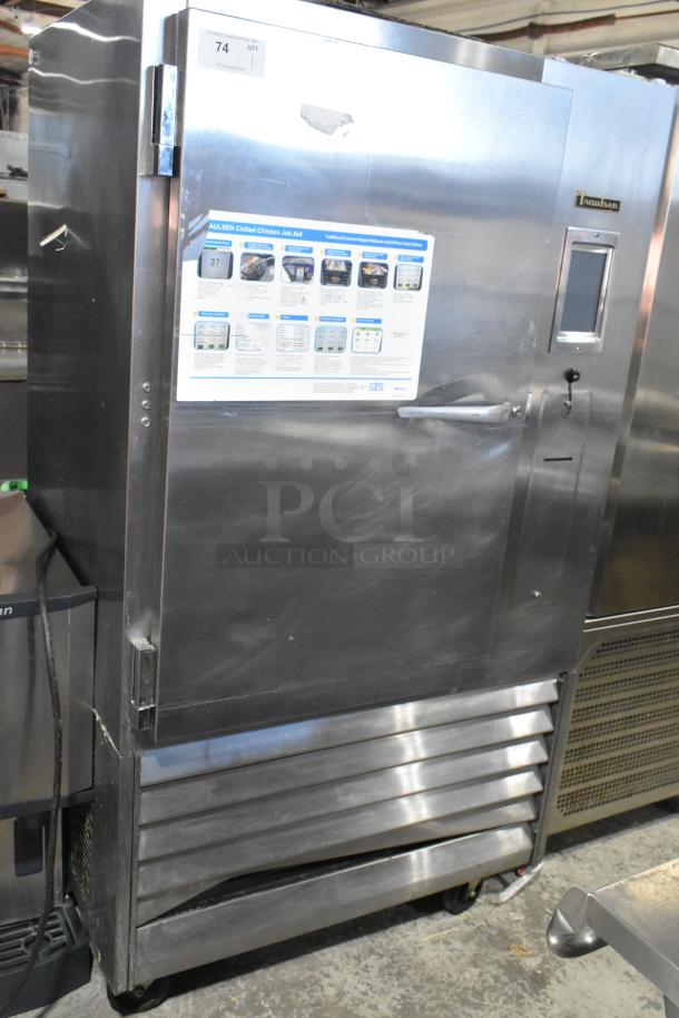 2019 Traulsen TBC13 stainless steel blast chiller, single door, with 3 probes on casters. Voltage: 115/208-230V.