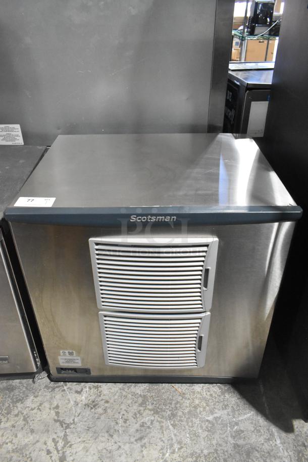 2022 Scotsman C1030MA-32F stainless steel ice machine, Prodigy Elite Series, 30" medium cube, 1077 lb capacity, excellent condition.