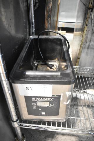 Server IS-1/3 Intelliserv stainless steel food warmer, 6 Qt., countertop model, 120V, 1 Phase, used condition, item tag 81.