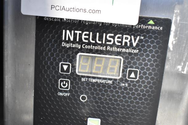Server IS-1/3 Intelliserv Stainless Steel Countertop Food Warmer, digital controls, 120V, 1 Phase, 6 Qt. Capacity.