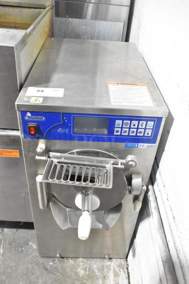 2017 Valmar EASY 3 TTi AIR batch freezer, stainless steel, commercial countertop, 208-230V, 1-phase, excellent condition.