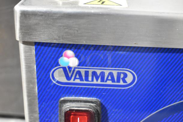 2017 Valmar EASY 3 TTi AIR stainless steel commercial countertop air-cooled batch freezer, with Valmar logo visible.