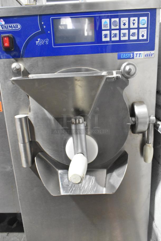 2017 Valmar EASY 3 TTi AIR stainless steel batch freezer; commercial countertop, air-cooled, 208-230V, 1 phase.
