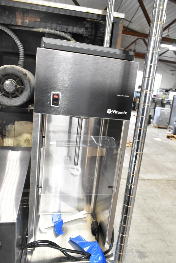 BRAND NEW SCRATCH AND DENT 2025 VitaMix VM0800 Stainless Steel Mix'n Mixer, 115V, with soft ice cream agitator.