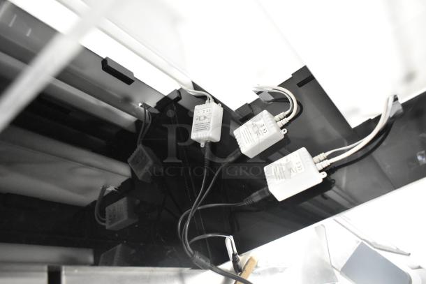 BRAND NEW Beverage-Air LBD3-48L liquor display wiring. Built-in LED lighting, 48" wide, minor dents. Model 185LBD348L.